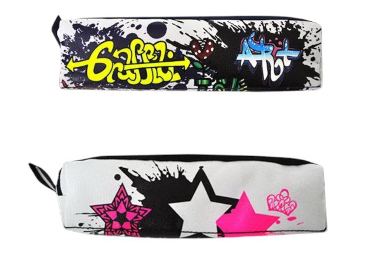 Пенал м'який із двома відділеннями, 2 види (ціна за 1шт)